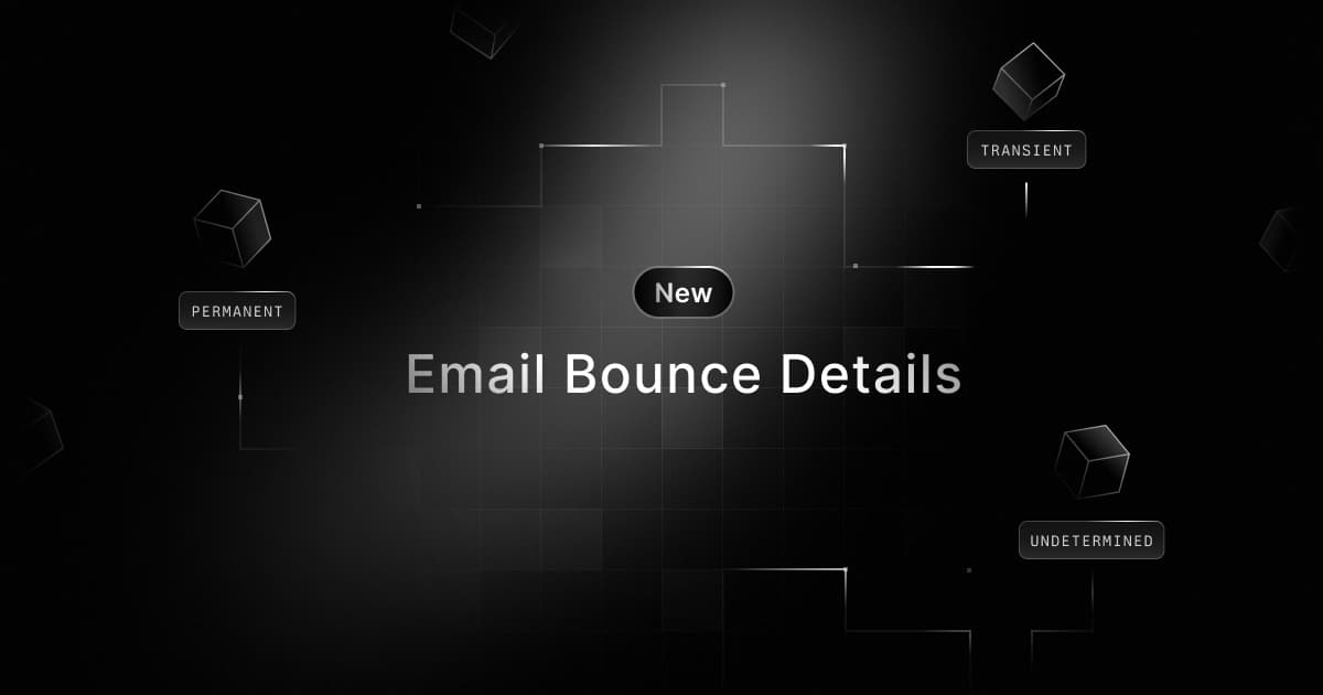 Email Bounce Details