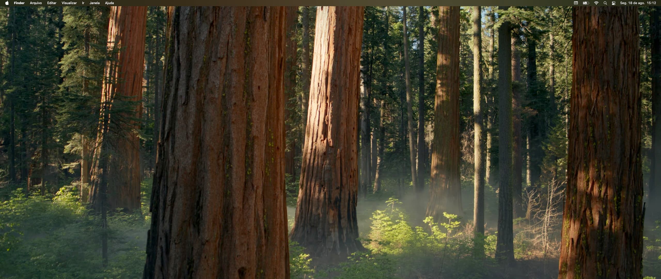 The default wallpaper for MacOS Sequoia