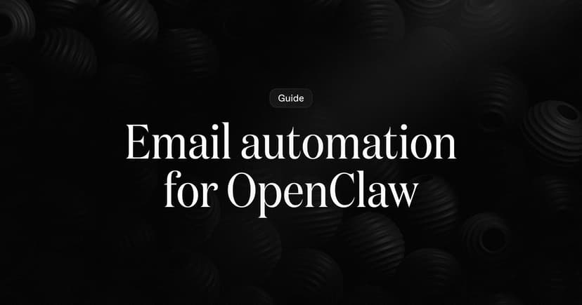 Email automation for OpenClaw