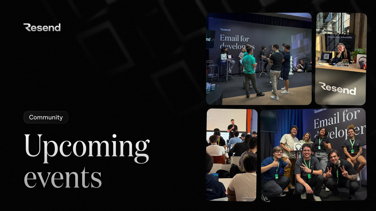 Redevent Events · Resend