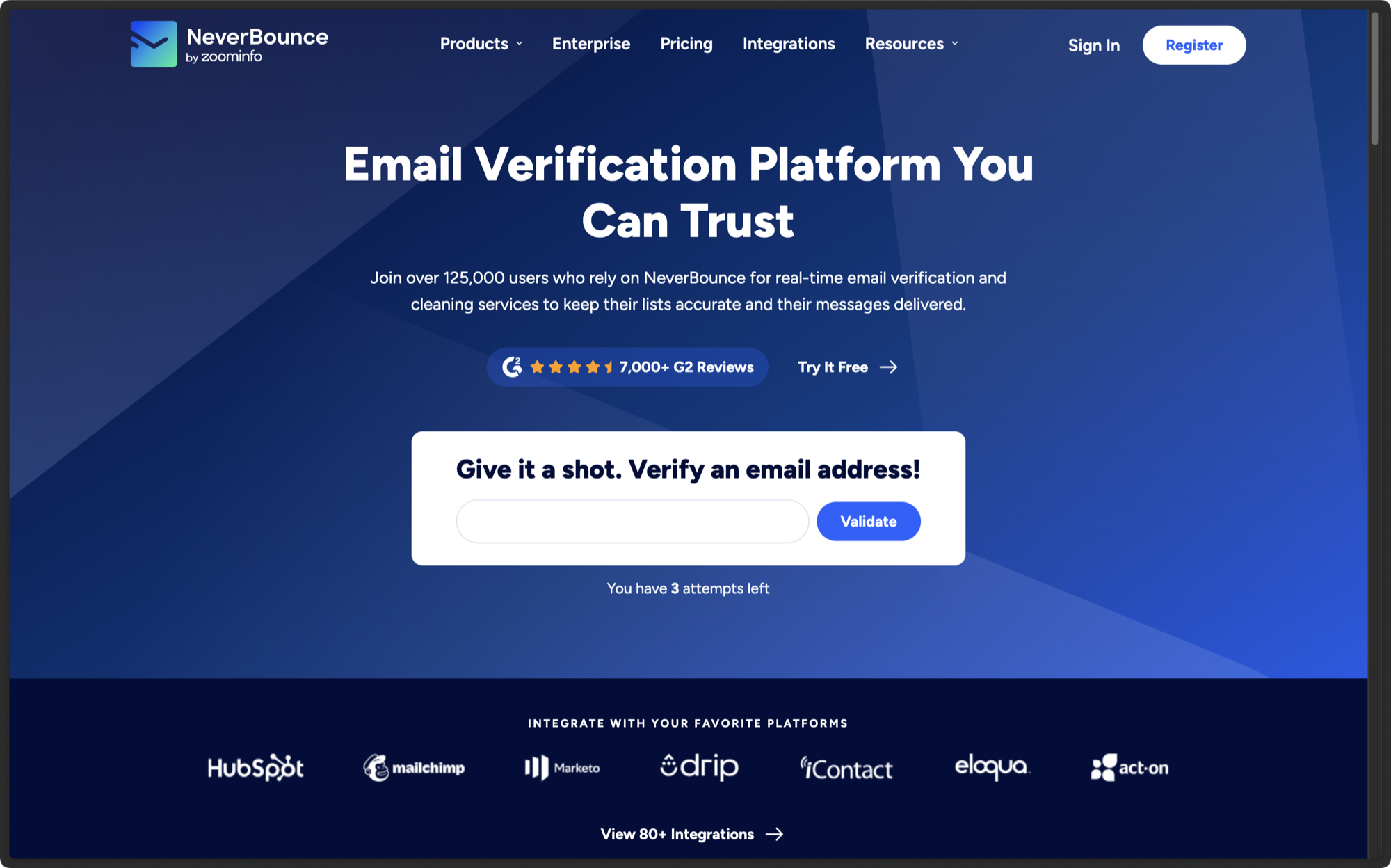 NeverBounce app