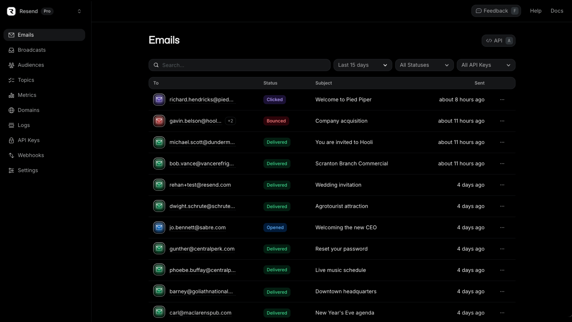 New dashboard look-and-feel