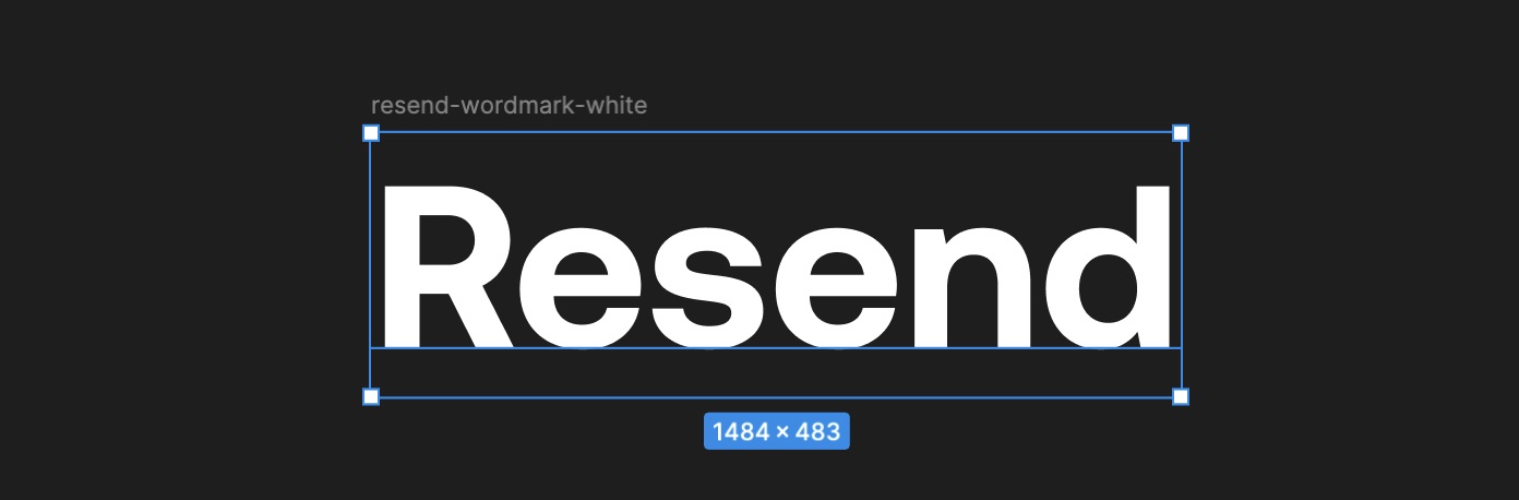 Resend's previous logo