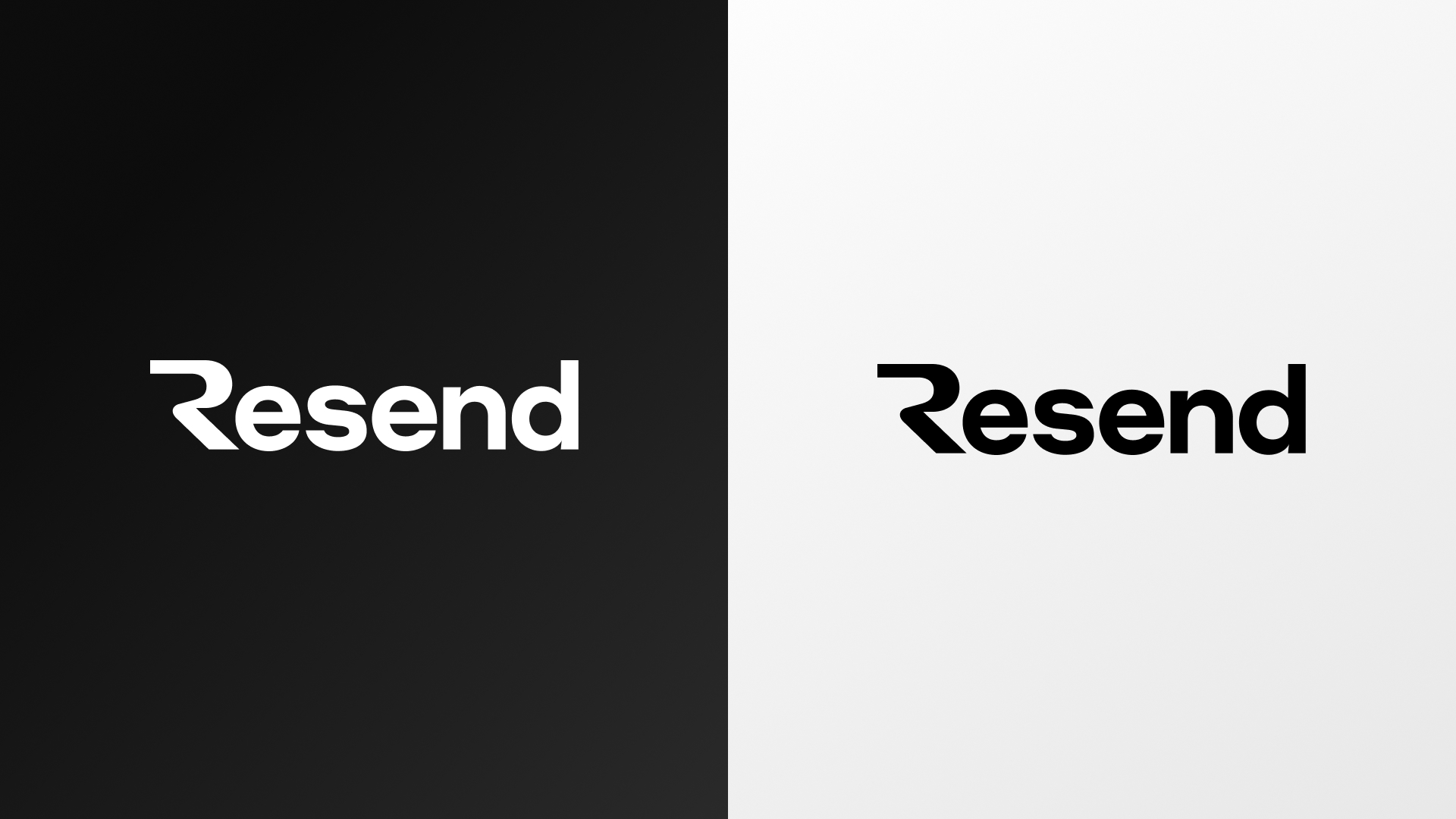 Resend's new wordmark